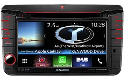 DNX516DABS Kenwood CarPlay & Android Auto DAB Navigation System