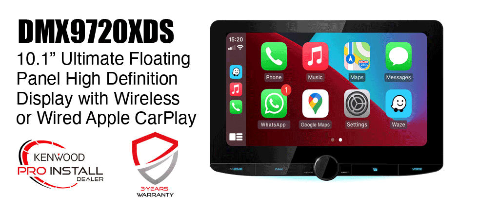 DMX9720XDS floating screen