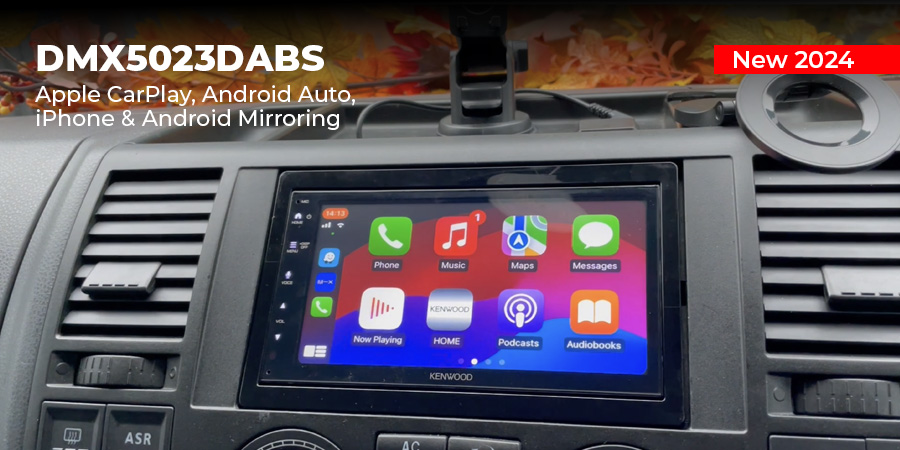 DMX5023DABS Apple CarPlay & Android Auto & iPhone Android Mirroring